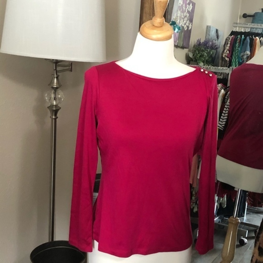 🛍️🛍️SOLD Talbots long sleeve top - Picture 1 of 4